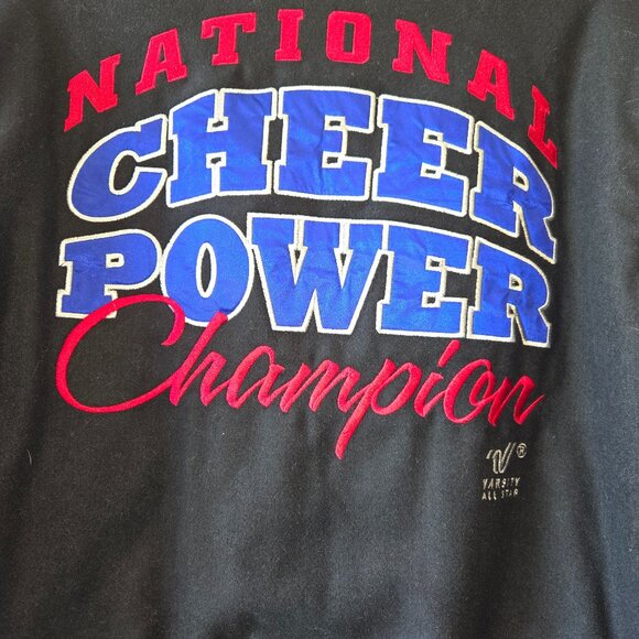 American Cheer Power National Champion Jacket Adult Wool Varsity - Picture 1 of 5